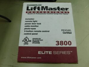 liftmaster 3800 problems